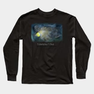 Everything's Fine... Shark Version Long Sleeve T-Shirt